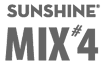 Text logo that reads "SUNSHINE MIX #4" in bold, uppercase letters with "SUNSHINE" above "MIX #4.